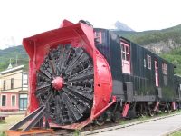 WP&Y rotary snowplow