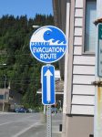 Seward Tsunami Evacuation Route