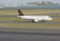 Air Canada on the taxiway at Logan International Airport in Boston Massachusetts 