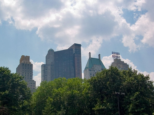The Essex House as seen from Central Park