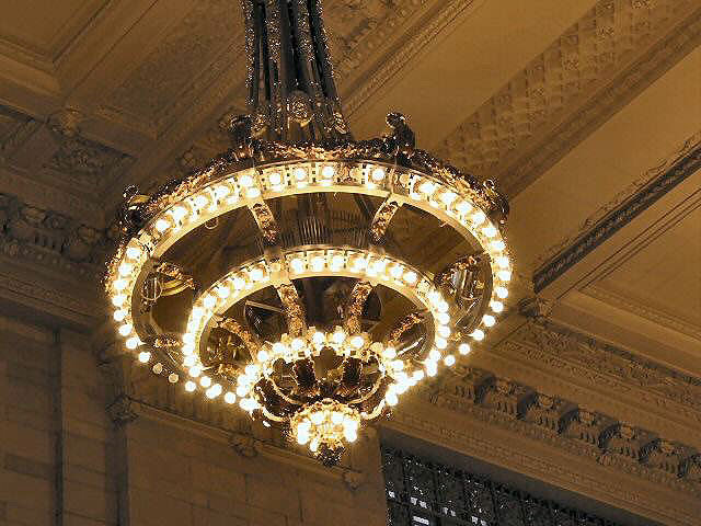 Grand Central Terminal chandelier