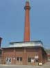 The smokestack chimney  at  the Saxonville Mills in Framingham MA