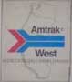 Amtrak West sign