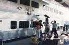 Superliner II Sleeper Arkansas is used to make an Amtrak video