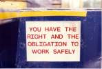 work safely