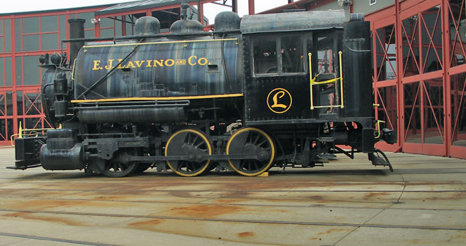 ALCO built 0-6-0T saddle tank locomotive
