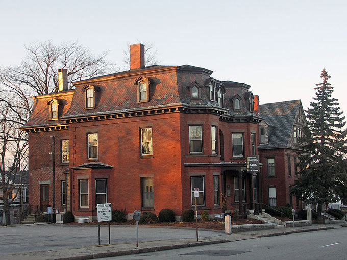 A Brick Building in Worcester