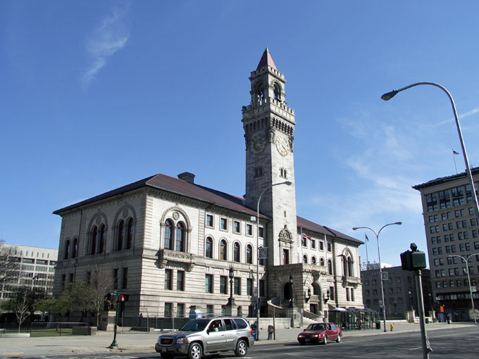 City Hall in Worcester