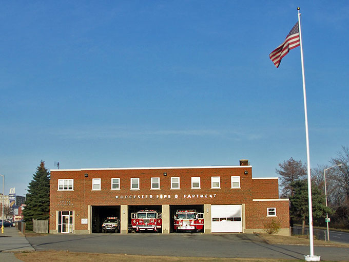 The Southbridge Street Fire Station in Worcester