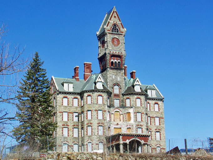 Clock Tower at Worcester State Hospital
