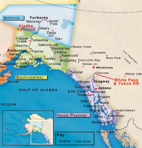 Let's visit the railroads of Alaska