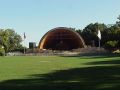 The Hatch Shell where the Boston Pops play on the 4th of July