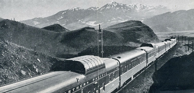 Northern Pacific Vista Dome cars