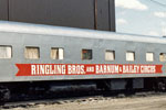 Photos of Ringling Bros circus train equipment
