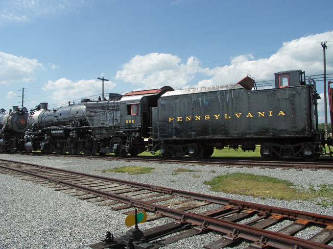 Pennsylvania Railroad steam locomotive 520