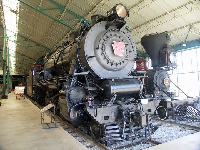 Pennsylvania Railroad steam locomotive 5741