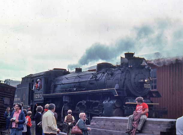 Steamtown locomotive 1293