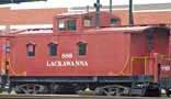 Lackawanna caboose at Steamtown