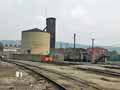 behind the shops at Steamtown