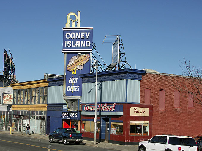 Coney Island Hot Dogs in Worcester MA